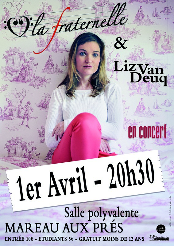 Affiche Concert Liz Van Deuq 2017